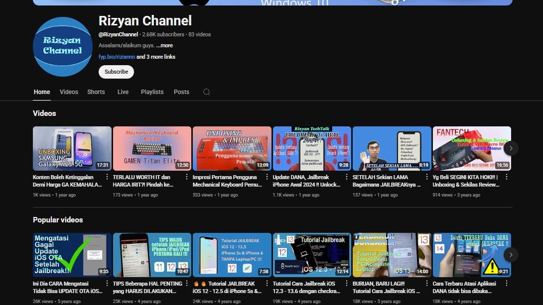 Cover image for YouTube